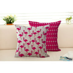 Pink Flamingo Series Cushion Covers  45x45cm