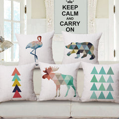 Simple Geometry Cushion Cover