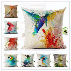 Humming bird Cushion Cover
