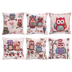 Owl Cushion Cover - 6 Type