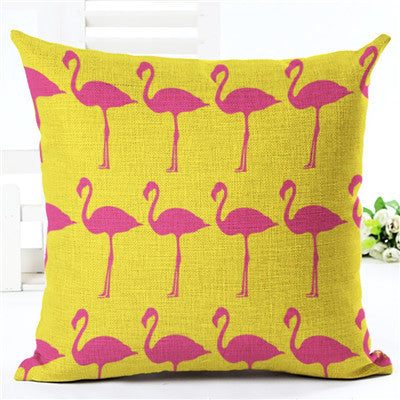 Flamingos Cushion Cover