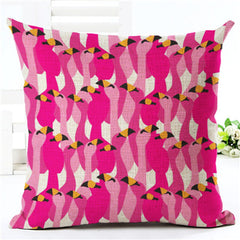 Flamingos Cushion Cover