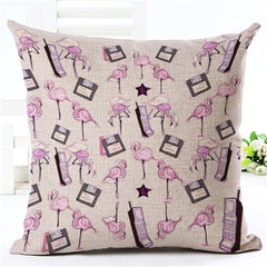Flamingos Cushion Cover