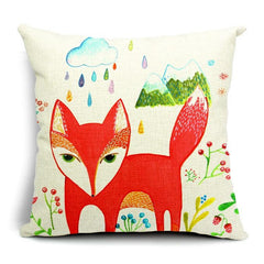 Red Fox Cushion Cover