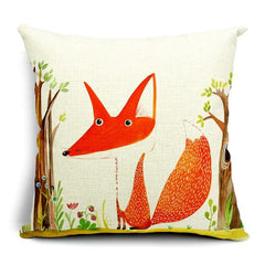 Red Fox Cushion Cover