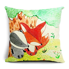 Red Fox Cushion Cover