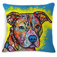 Colorful Chihuahua, Bull Terrier, Pit Bull, Dog, Cat