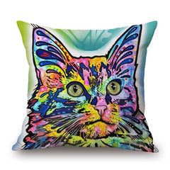 Colorful Chihuahua, Bull Terrier, Pit Bull, Dog, Cat