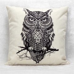 Owl Pillow Cover