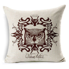 Owl Pillow Cover