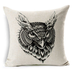 Owl Pillow Cover