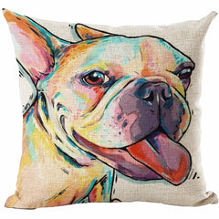 Cotton Cushion Cover Doggies