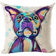 Cotton Cushion Cover Doggies