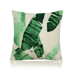 Tropical Plants Cushion Cover