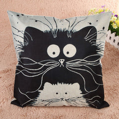 Cat Pillow 18x18''