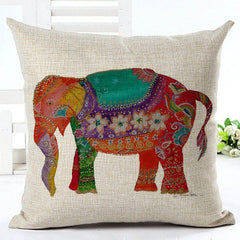 India Elephant Pillowcase 45x45cm