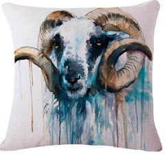 Colorful Animal Cushion Cover 3D