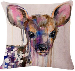 Colorful Animal Cushion Cover 3D