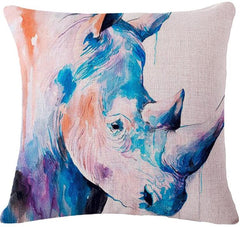 Colorful Animal Cushion Cover 3D