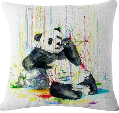 Colorful Animal Cushion Cover 3D