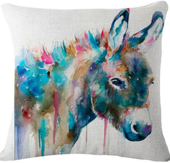 Colorful Animal Cushion Cover 3D