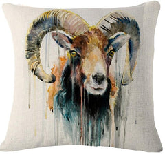 Colorful Animal Cushion Cover 3D