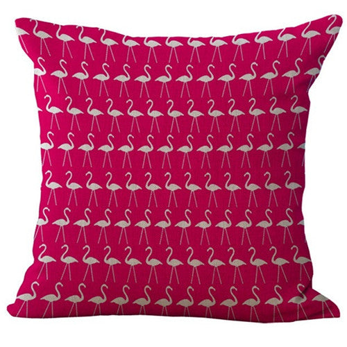 Pink Flamingo Series Cushion Covers  45x45cm