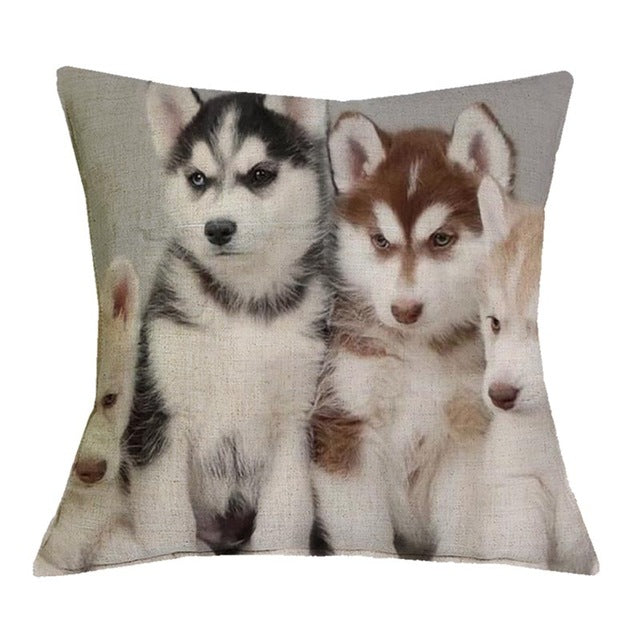 Husky Cushion Cover