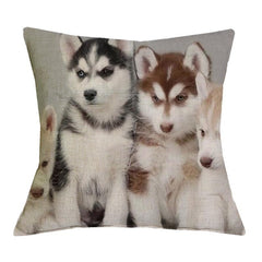 Husky Cushion Cover