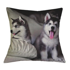 Husky Cushion Cover