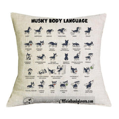 Husky Cushion Cover
