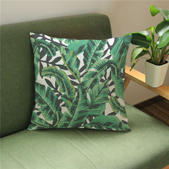 Tropical Pattern Cushion Cover