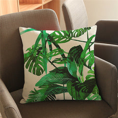 Tropical Pattern Cushion Cover