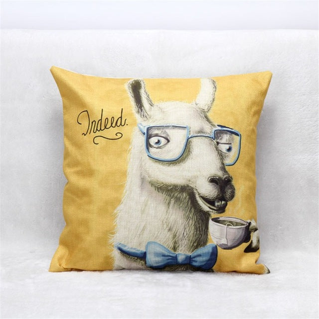 Alpaca, Koala, Giraffe, Cat, Lion