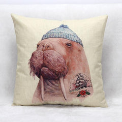 Alpaca, Koala, Giraffe, Cat, Lion