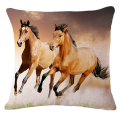 Horse Print Cushion Covers 45x45cm