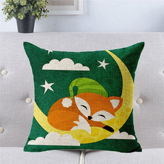 Cute Fox Cushion Cover