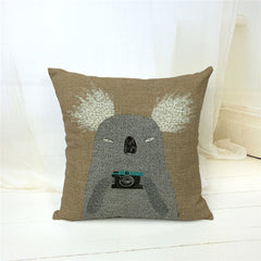 Bear+Otter Cushion Cover