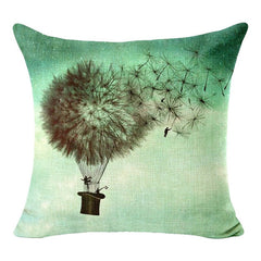 High Qulity Cotton Linen Elephant skull wolf Printed Decorative Cushion Cover Pillow Case Car Seat 45*45cm Pillowcase XJBZT205