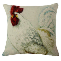 Rooster Pillow Case