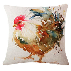 Rooster Pillow Case
