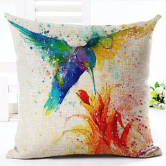 Humming bird Cushion Cover