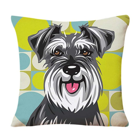 Schnauzer Pillow Cases