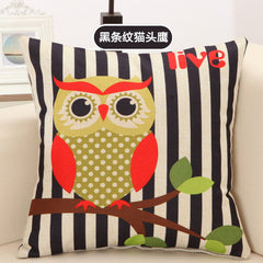 Owl decorative cushion covers 45x45cm