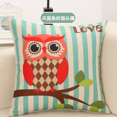 Owl decorative cushion covers 45x45cm