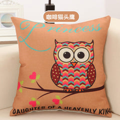 Owl decorative cushion covers 45x45cm