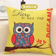 Owl decorative cushion covers 45x45cm