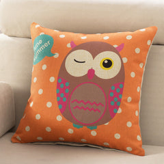 Owl decorative cushion covers 45x45cm
