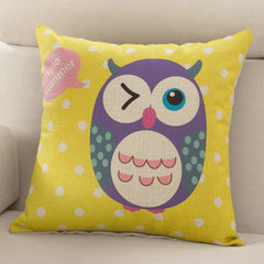Owl decorative cushion covers 45x45cm