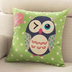 Owl decorative cushion covers 45x45cm